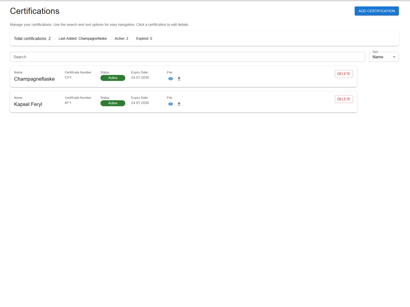 Til Økologiske & Certificerede Producenter